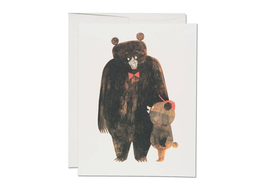 Daddy Bear Father's Day greeting card