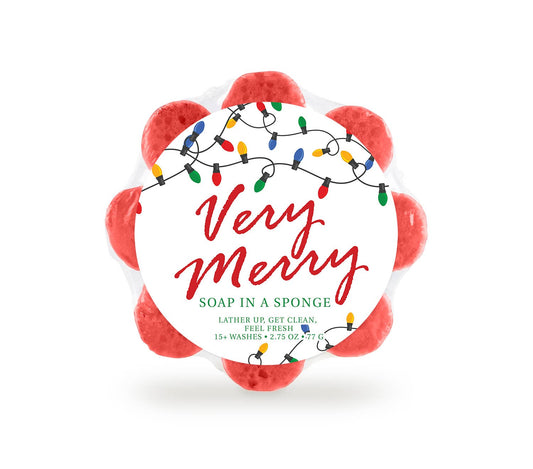 Very Merry Soap in a Sponge