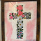 Hand painted cross artwork