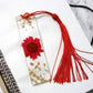 Mini Floral Resin Bookmark