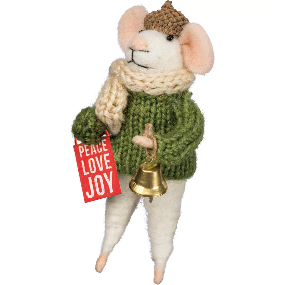 Peace Love Joy Mouse Critter