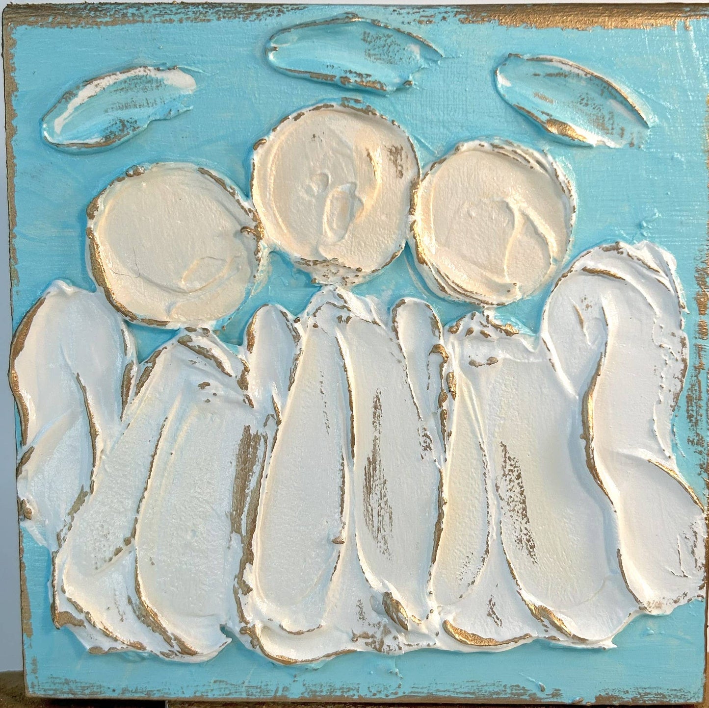 Sweet Friends | angel Christmas baby friendship heaven trio