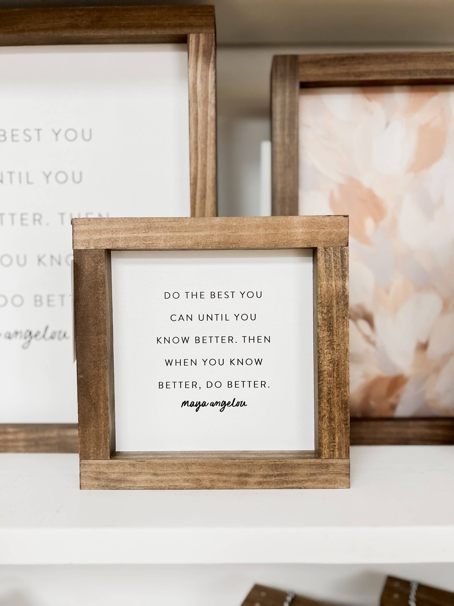 Do the Best You Can | Neutral Home Decor, Made in the USA