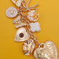 BAG KEY CHARM-HEART BOW BUTTERFLY CLOVER | 80K056
