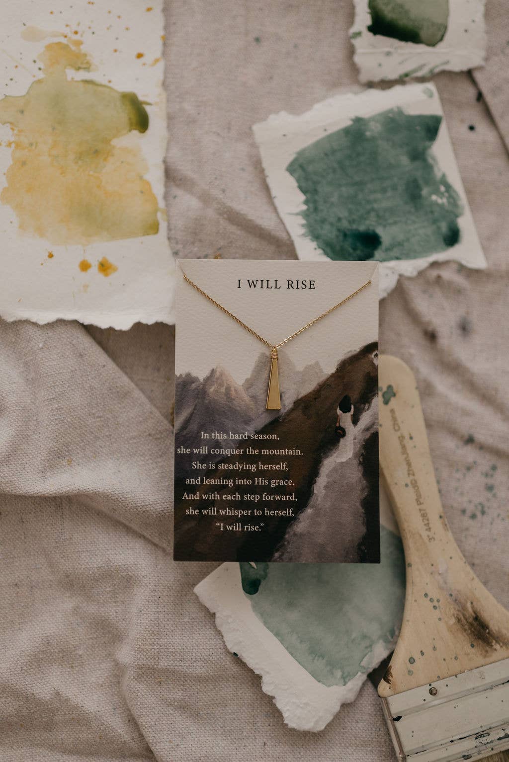 I Will Rise | Christian Necklace | Minimal Jewelry