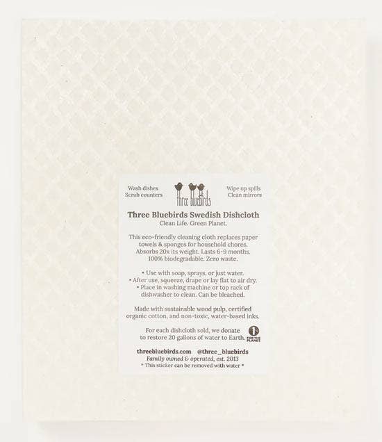 Peace on Earth Swedish Dishcloth