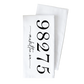 Zip Code City Custom Tea Towel