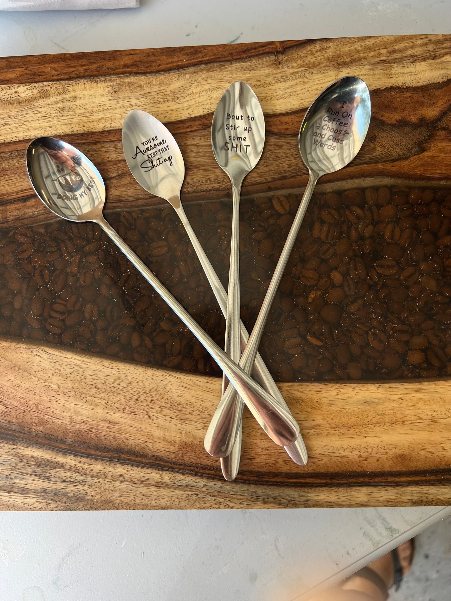 Cocktail spoons