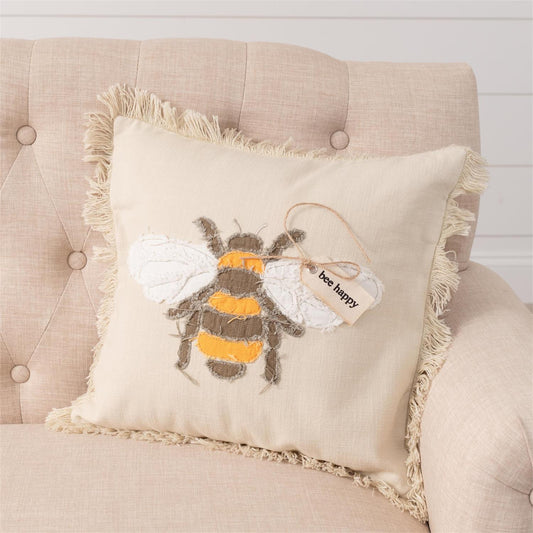 Raggedy Bee Happy Pillow