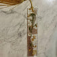 Vintage Floral Resin Bookmark