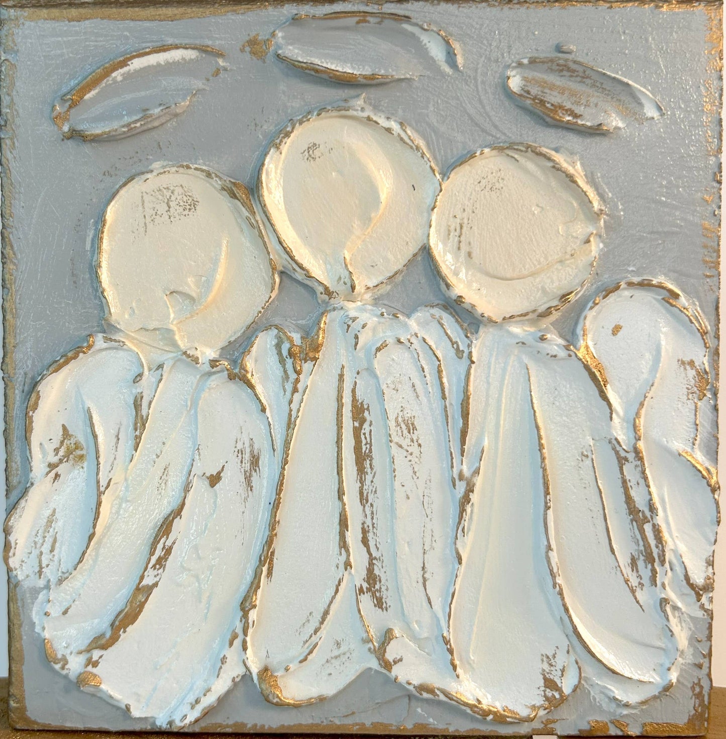 Sweet Friends | angel Christmas baby friendship heaven trio