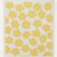 Yellow Poppies Swedish Dishcloth