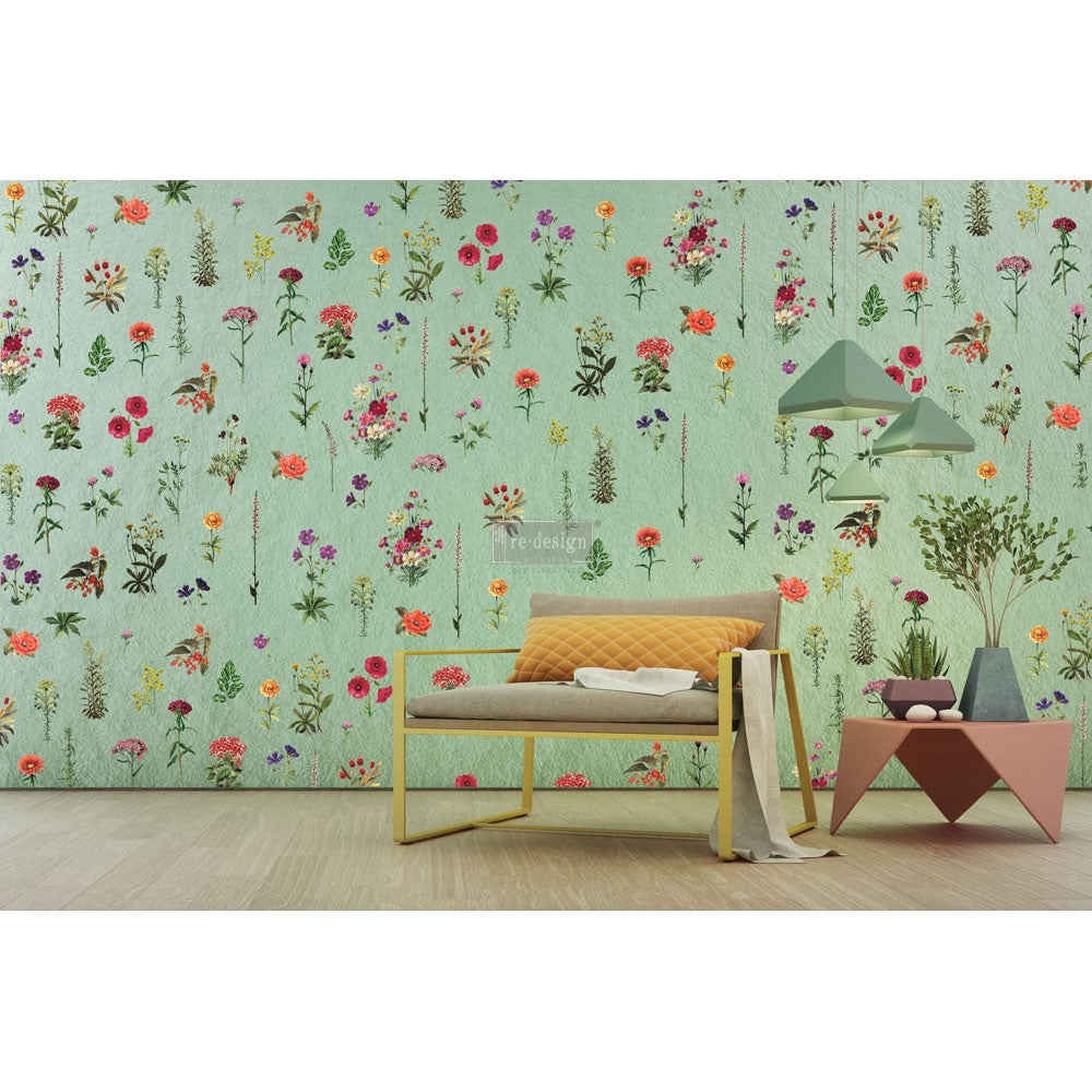 Floral Collection Decor Transfer by Redesign with Prima