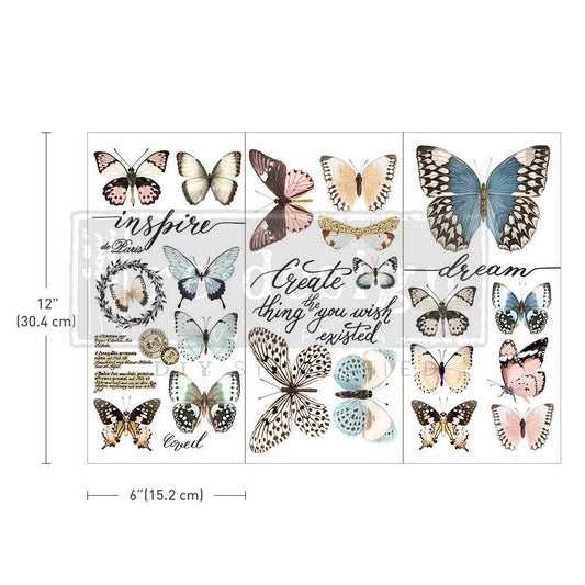 Papillon Collection decor transfer by redesign with Prima