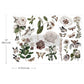 Secret Garden Decorative Small transfers by Redesign with Prima