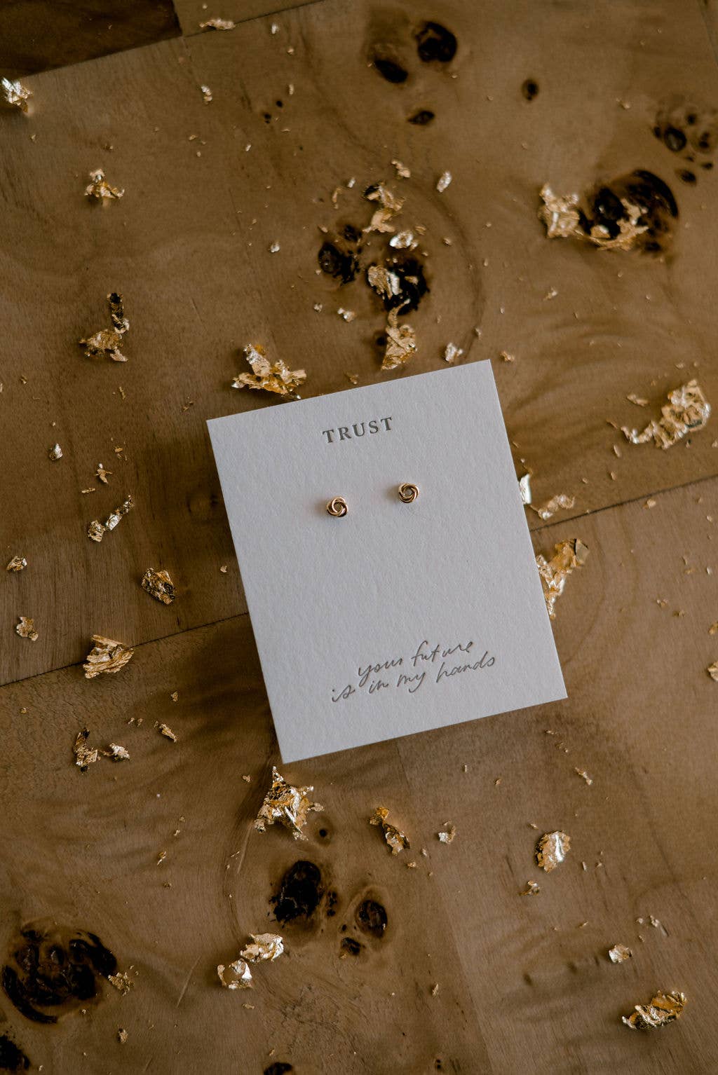 Trust Earring Studs