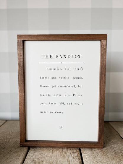 The Sandlot | Mother's Day Gifts, Wall Art