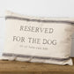 Reversible Pillow-Reserved for the dog/cat