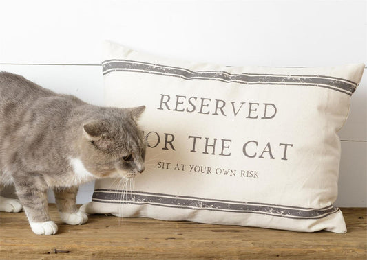 Reversible Pillow-Reserved for the dog/cat