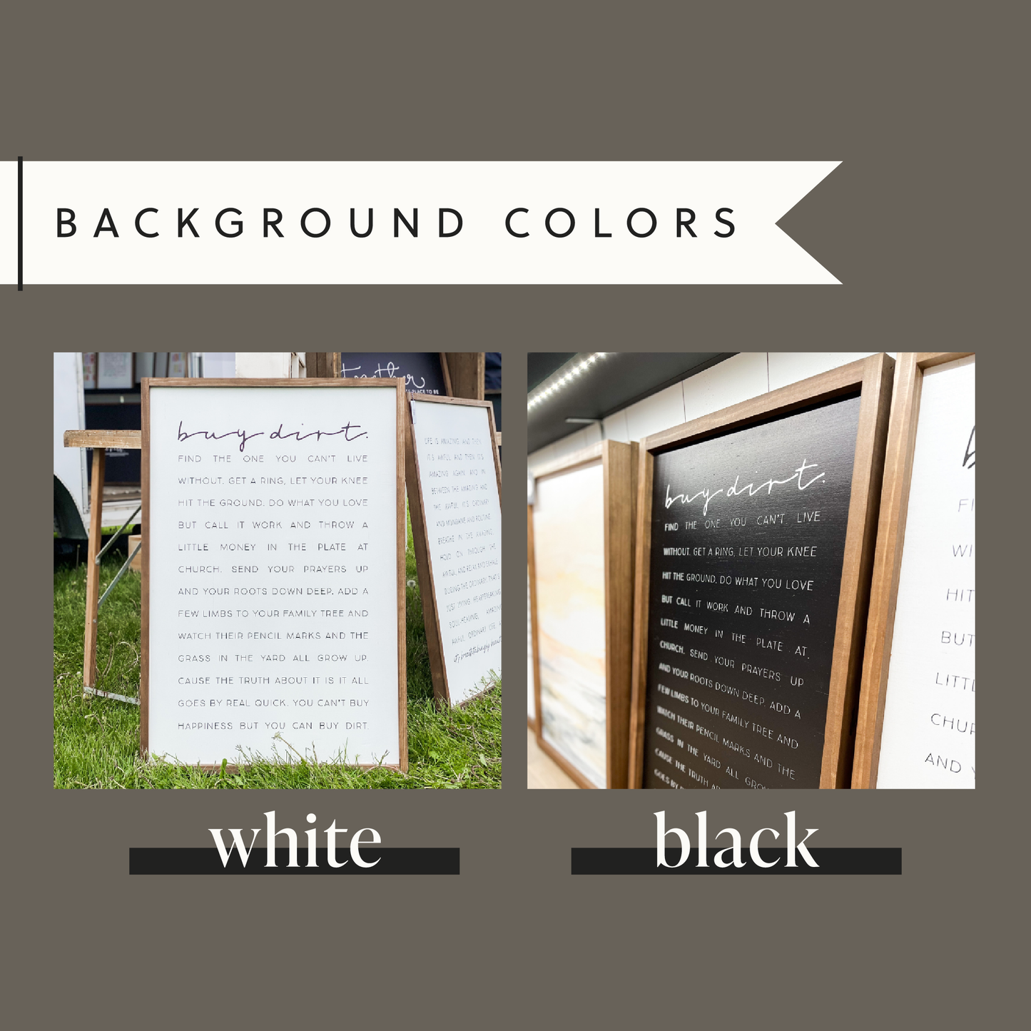 1 Corinthians 13 | Wall Art, Wall Decor, Home Decor: White / Dark Walnut / 9x9"