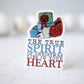 The True Spirit Of Christmas, Vinyl Sticker, 3x3 in.