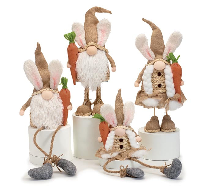 Gnome bunny boy and girl set