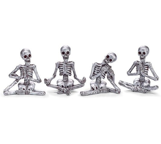 Resin Yoga Skeleton