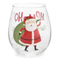 Burton and Burton holiday wine glasses