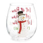Burton and Burton holiday wine glasses