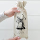 Jingle Bells Wine Bag