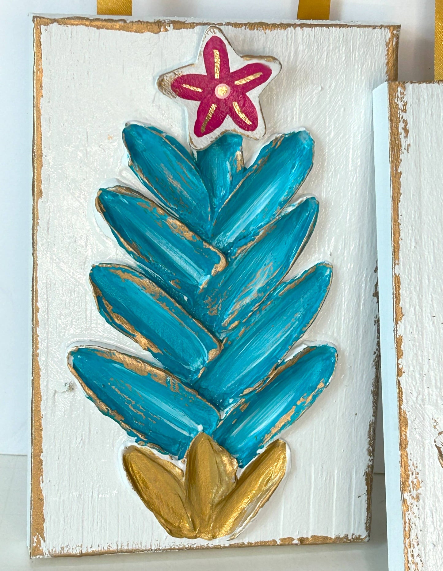 Wish upon a Star | Christmas Tree retro vintage pop