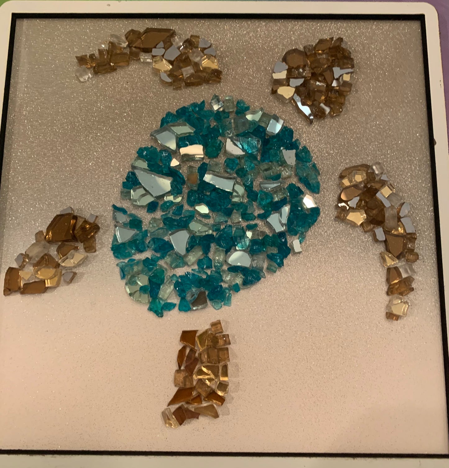 Crushed Glass Epoxy Art Class