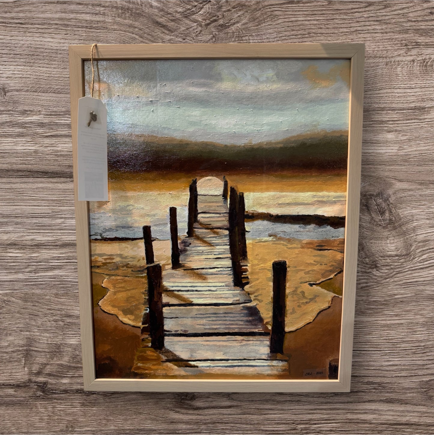 Pathway to the Sea original art
