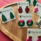 Polymer Clay and Resin Earring Holiday workshop, Thursday December 11th from 6pm-8pm