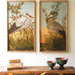 Set of Two Framed Herons