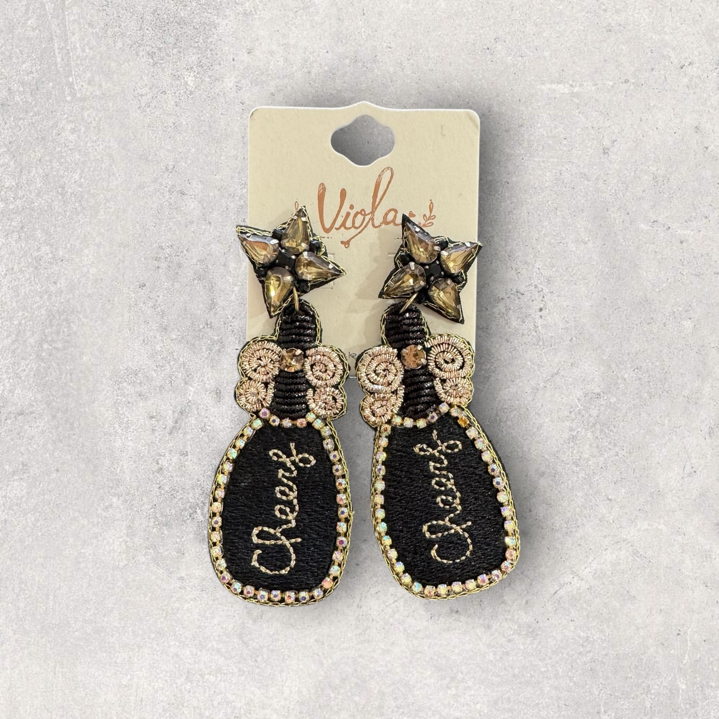 Cheers Beaded Earrings