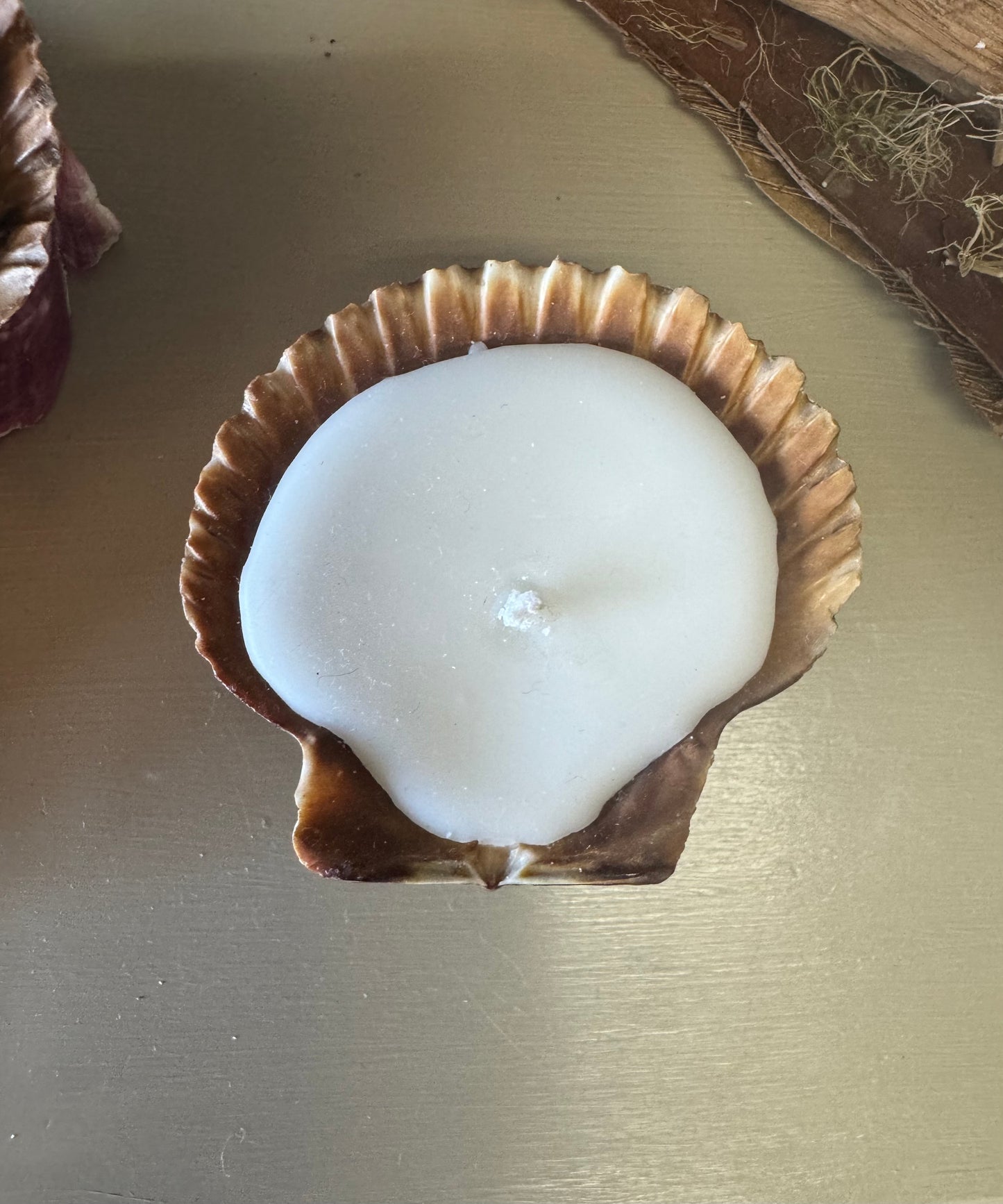 Double-sided small candle shell