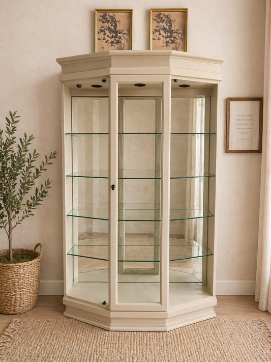 Meet “Lila” Glass display cabinet