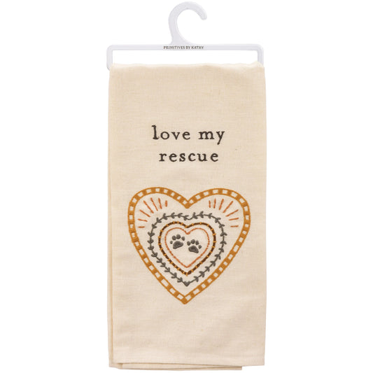 My rescue team towel