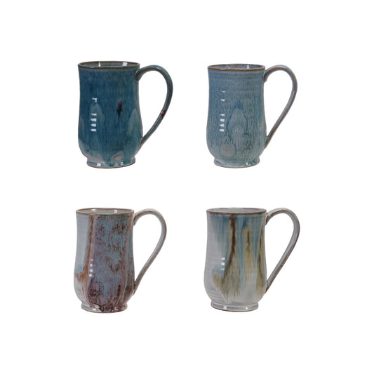 20 oz. Stoneware Mug, 4 Colors