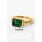 18K Stainless Steel Tarnish Free Rhinestone Rings