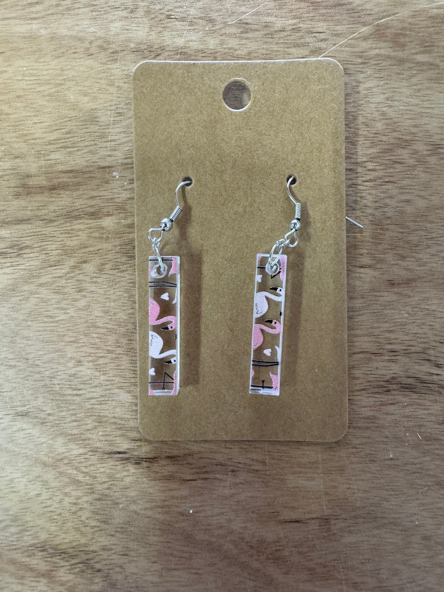Local made earrings by the Chicks
