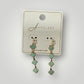 Clover dangle earrings