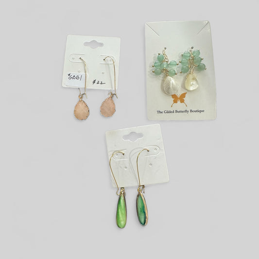 The Gilded butterfly earrings