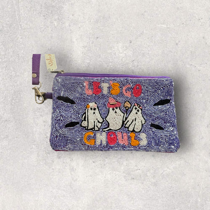 Beaded accessory clutches
