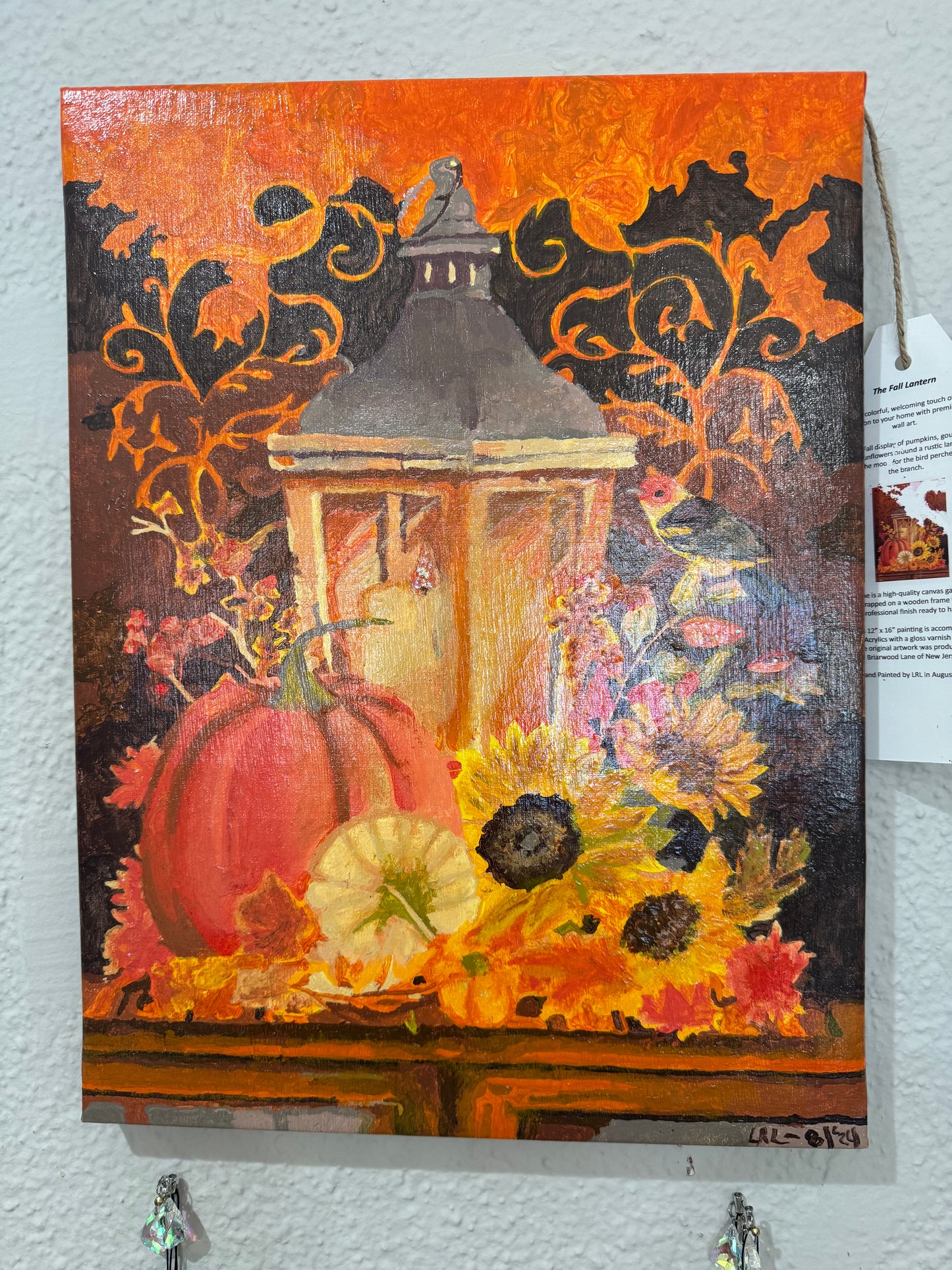 Fall Lantern Painting