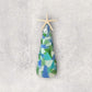 Small Handmade Sea glass Christmas tree