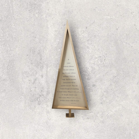 Brayden and Books Large wood Tree with Canvas Dr. Seuss quote