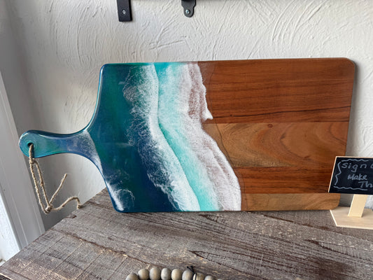 Ocean themed charcuterie board