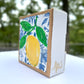 Chinoiserie Art Minis |  botanicals blue white bridal tea
